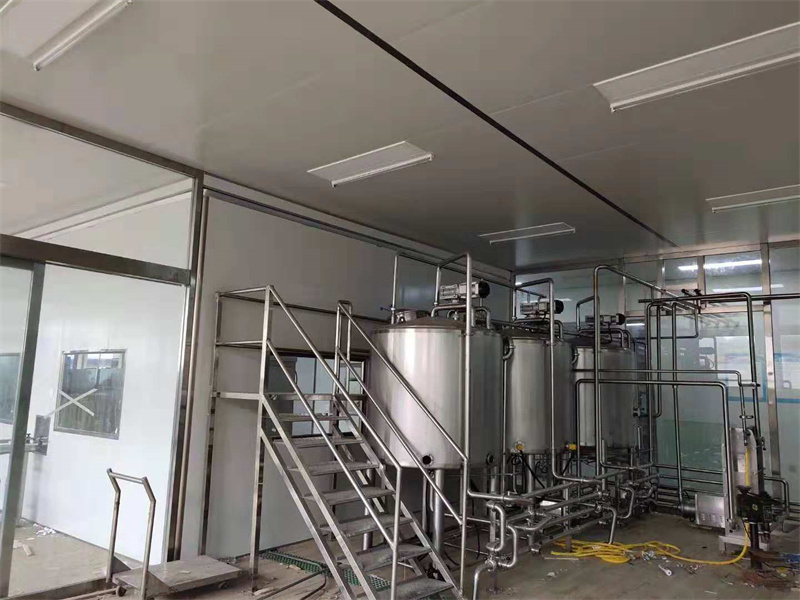 奶廠灌裝間凈化工程