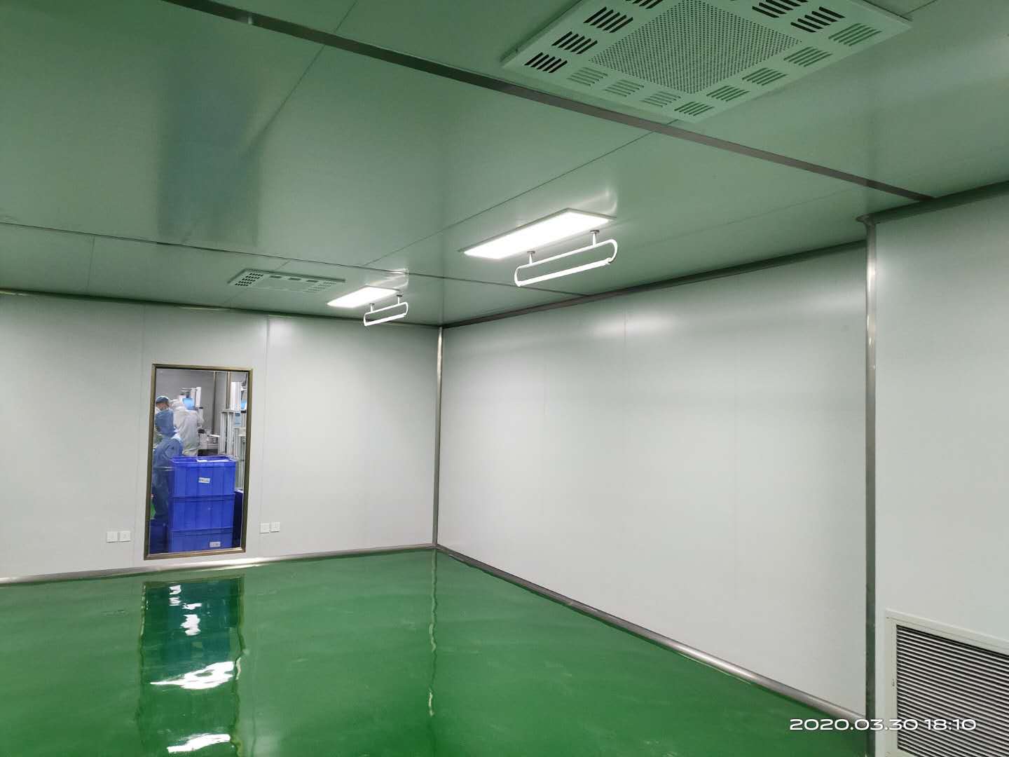 河南思源醫(yī)療器械口罩車間裝修完工