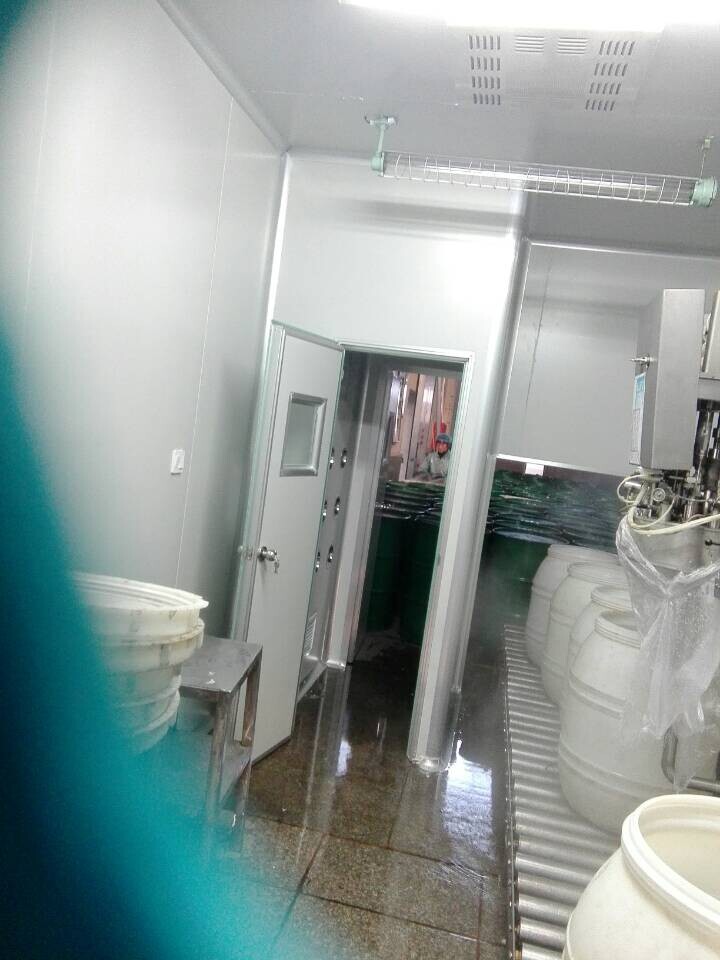 熱烈祝賀陜西白水安德利果蔬汁廠灌裝間凈化裝修開工！